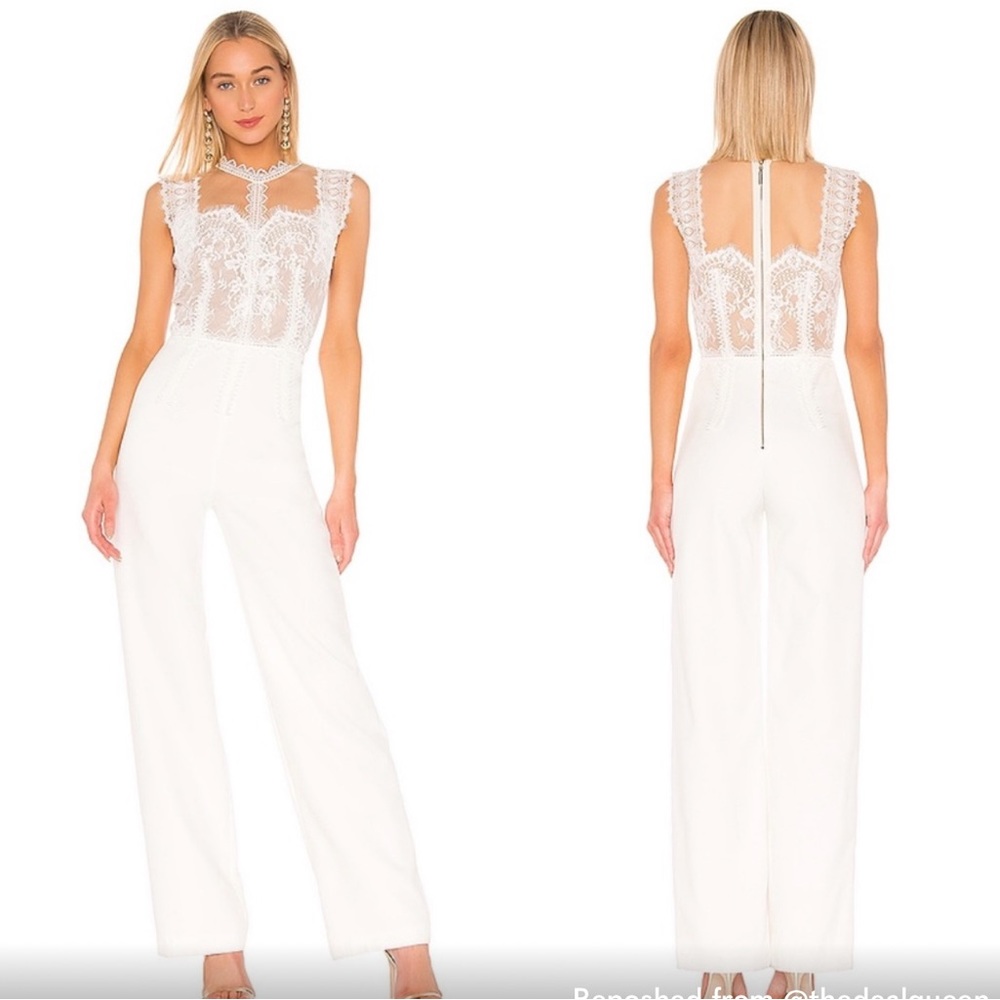 NWT Bronx & Banco Charlotte Lace Jumpsuit
